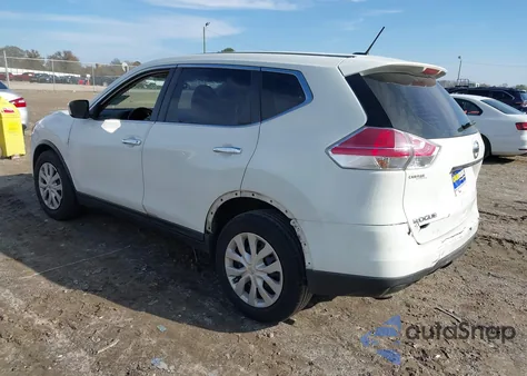 2015 Nissan Rogue S from USA, damaged, VIN KNMAT2MT5FP566599